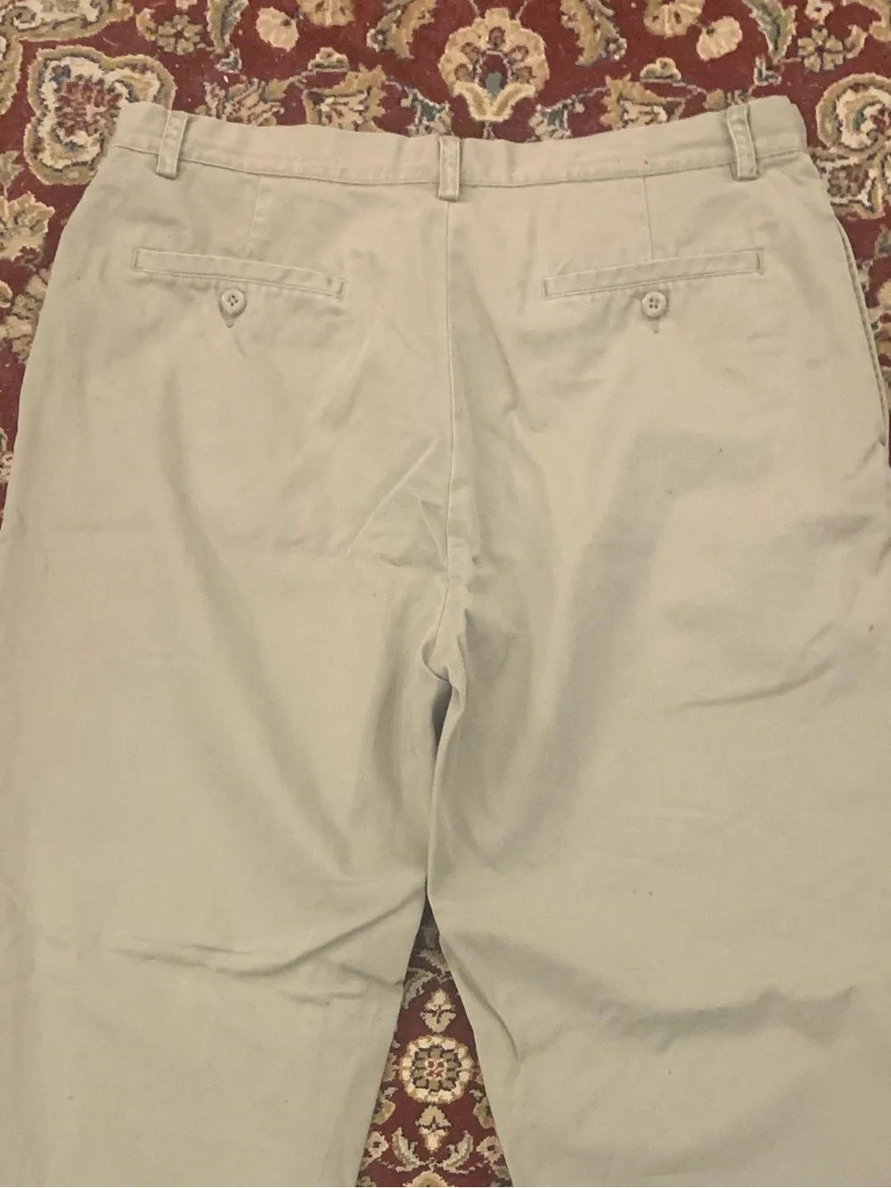 J CREW 100% Cotton Wide Khakis